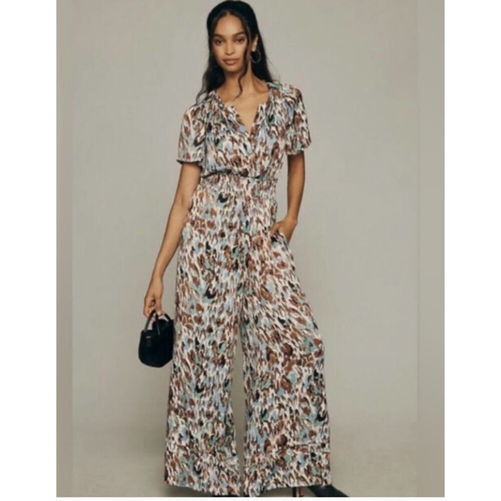 NWT Anthropologie Somerset Jumpsuit. size Small